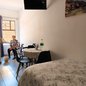 assisted living resident